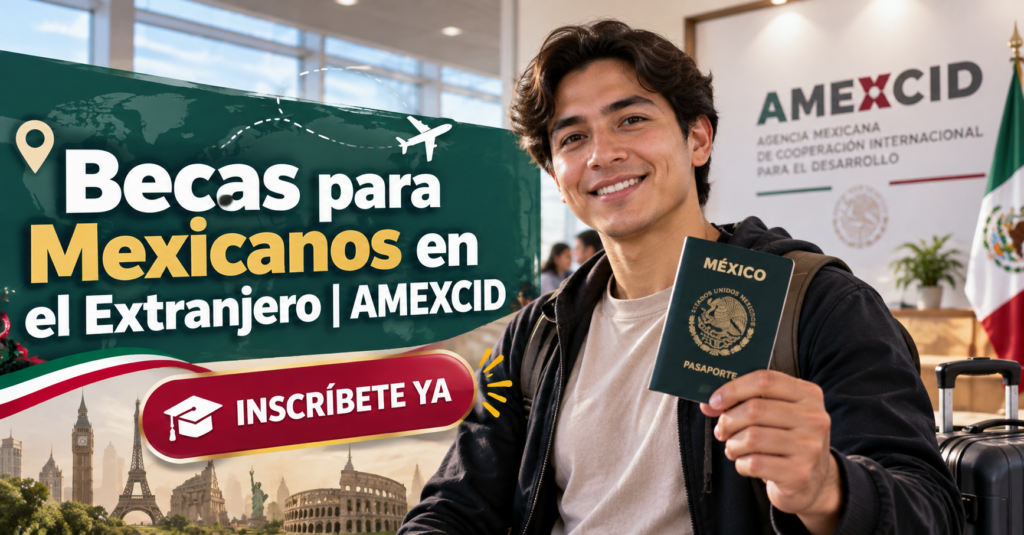 Becas para Mexicanos en el Extranjero | AMEXCID